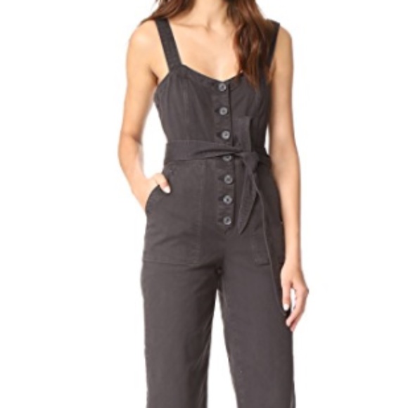 la vie rebecca taylor denim jumpsuit